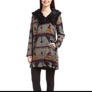 NWT Steve madden aztec coat